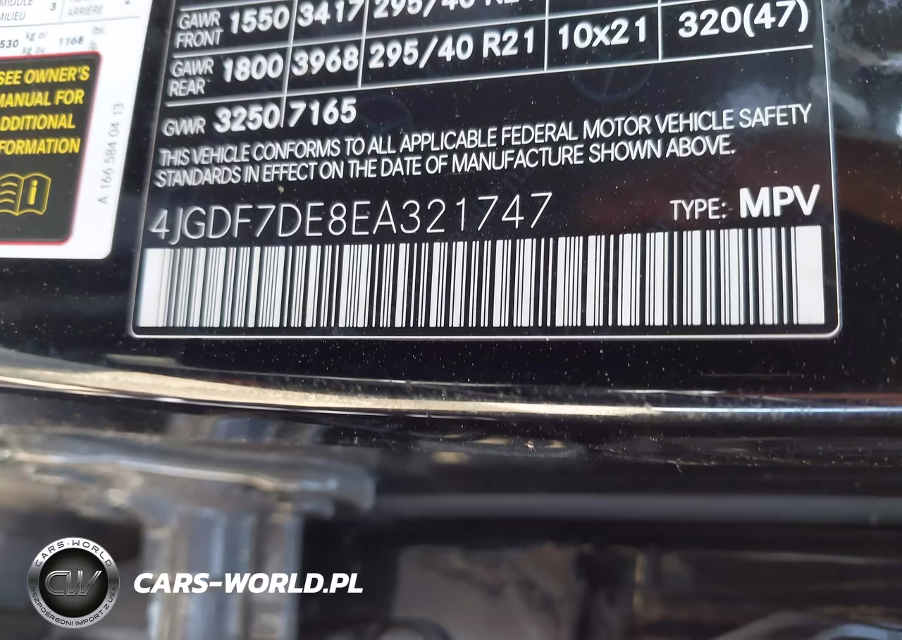 2014 Mercedes-Benz Gl 550 4Matic VIN:4JGDF7DE8EA321747 - 9