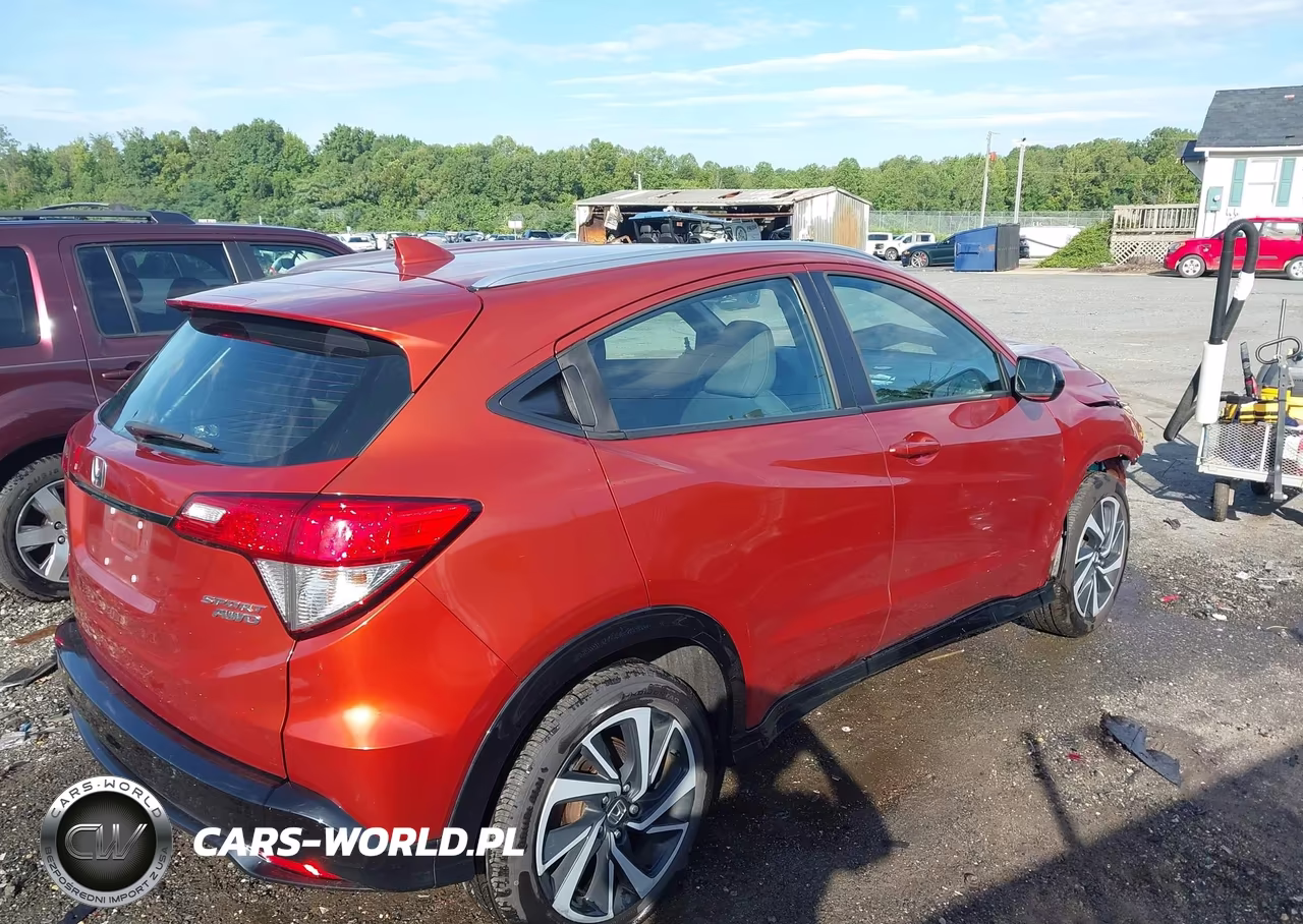 2020 Honda Hr-V Awd Sport VIN:3CZRU6H12LM708466 - 4
