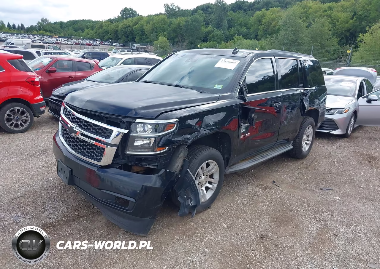 2015 Chevrolet Tahoe Lt VIN:1GNSKBKC2FR186027 - 2