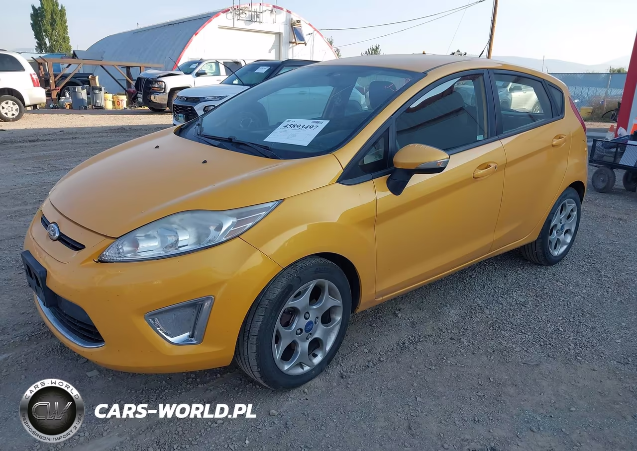 2012 Ford Fiesta Ses VIN:3FADP4FJ2CM103643 - 2
