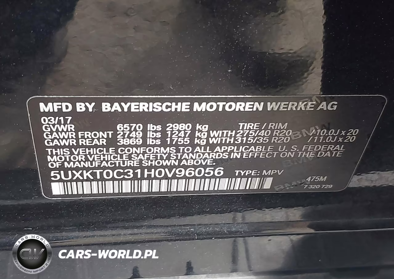 2017 BMW X5 Edrive xDrive40E Iperformance VIN:5UXKT0C31H0V96056 - 9