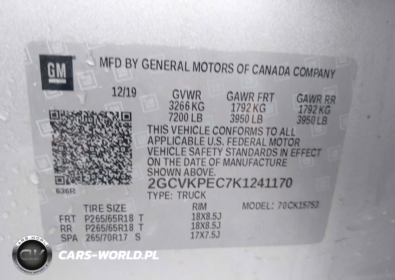 2019 Chevrolet Silverado 1500 Ld Lt VIN:2GCVKPEC7K1241170 - 9