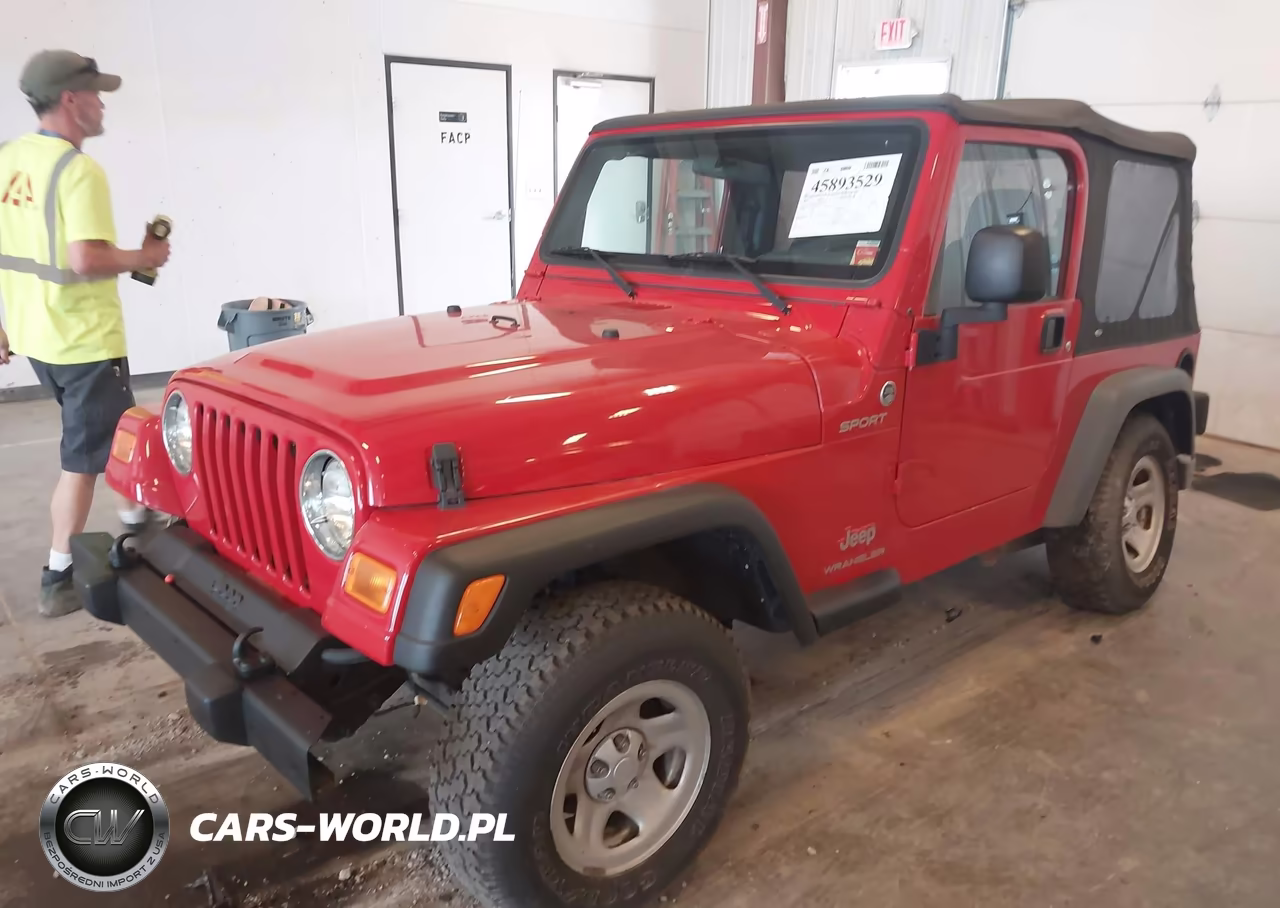 2005 Jeep Wrangler Sport VIN:1J4FA49S65P332391 - 2