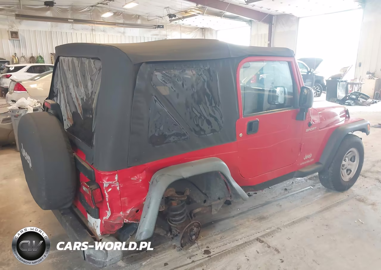 2005 Jeep Wrangler Sport VIN:1J4FA49S65P332391 - 4