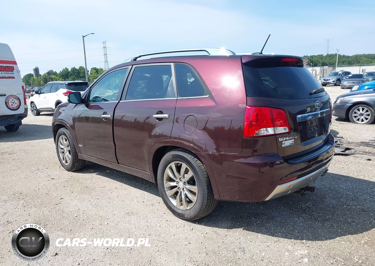 2013 Kia Sorento Sx V6 VIN:5XYKWDA26DG381982 - 3