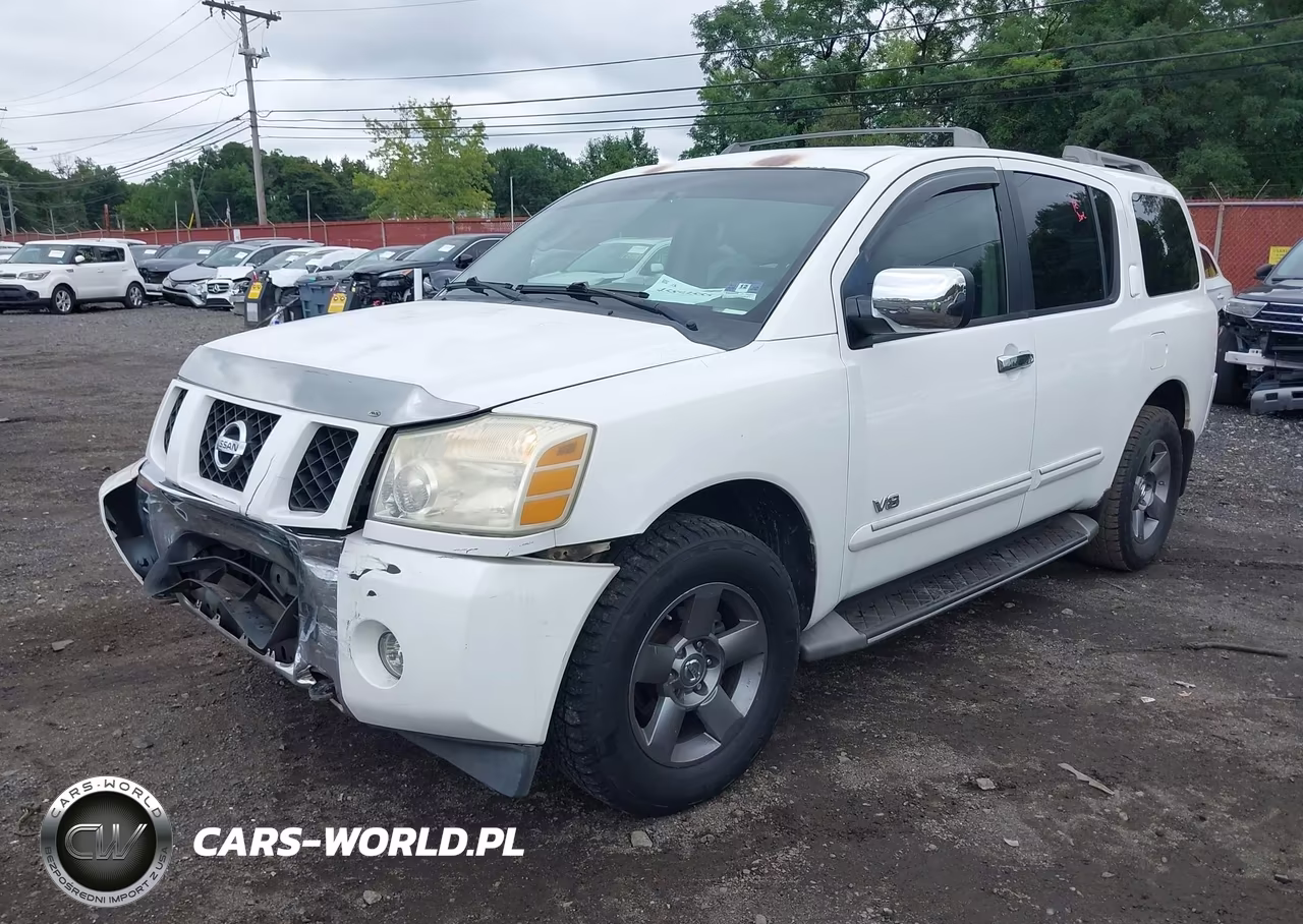 2005 Nissan Armada Se VIN:5N1AA08B45N721564 - 2