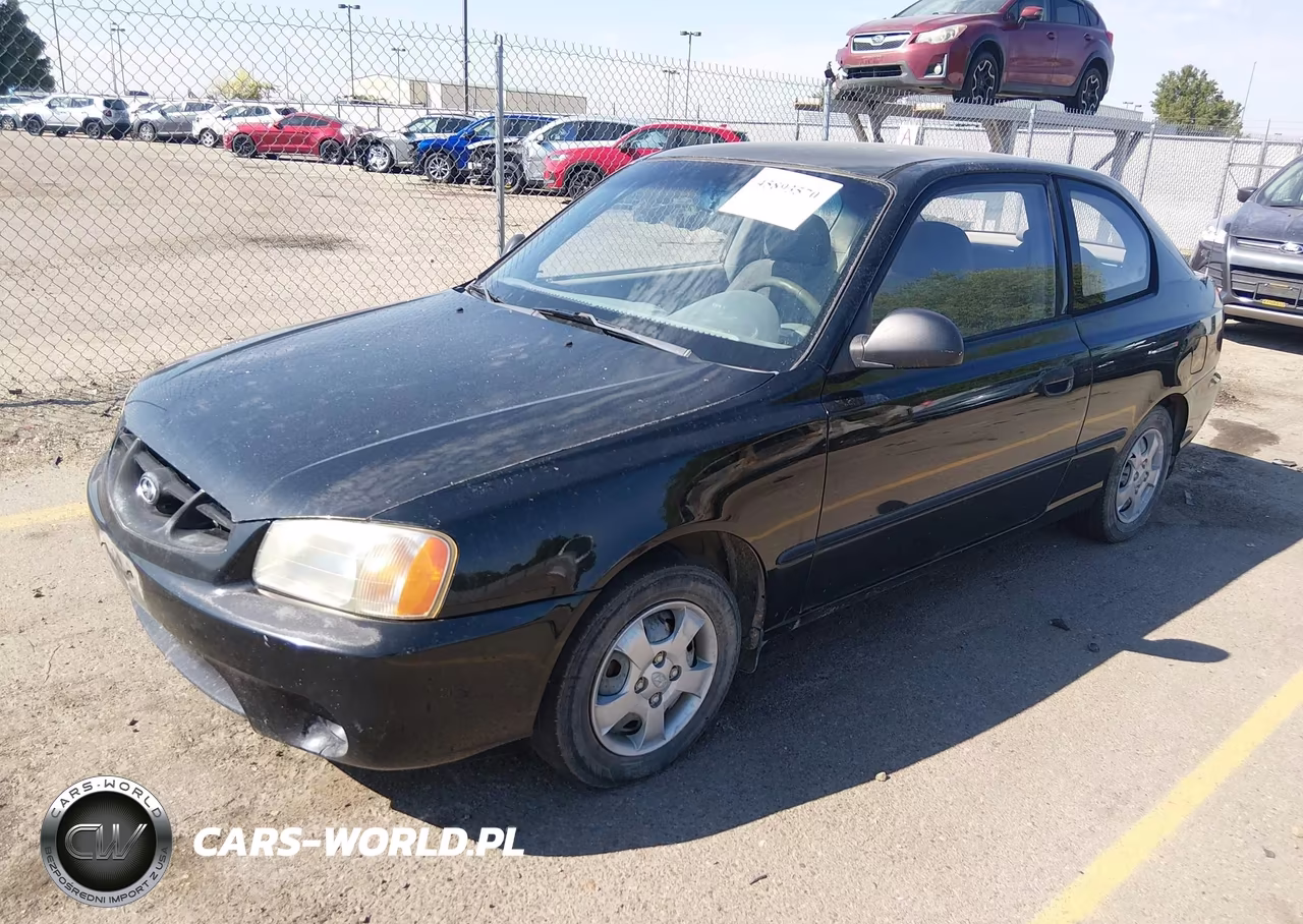 2002 Hyundai Accent L VIN:KMHCF35G92U228914 - 2