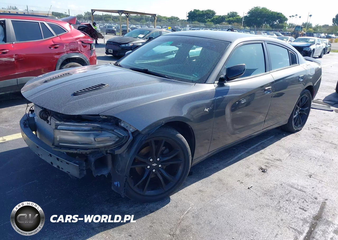 2018 Dodge Charger Sxt Rwd VIN:2C3CDXBG9JH126069 - 2