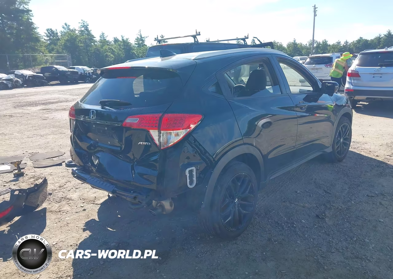 2022 Honda Hr-V Awd Ex VIN:3CZRU6H54NM725310 - 4