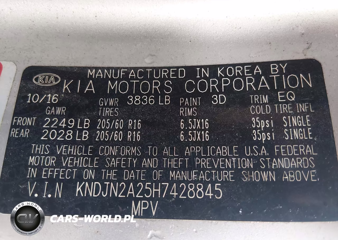 2017 Kia Soul VIN:KNDJN2A25H7428845 - 9