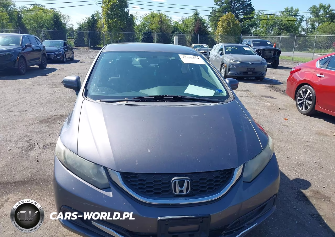 2015 Honda Civic Lx VIN:19XFB2F55FE286902 - 12