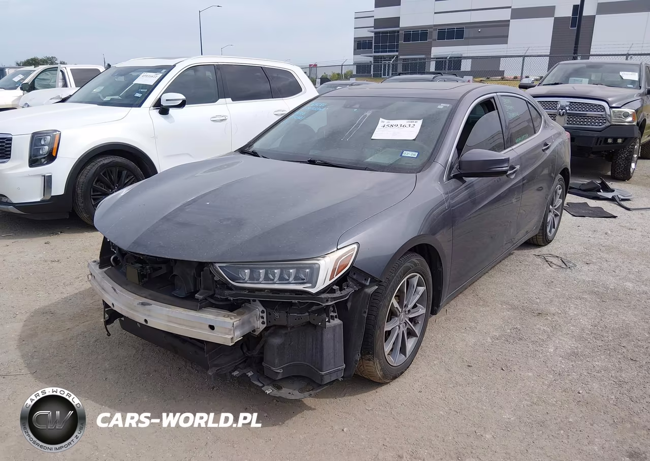 2018 Acura Tlx Tech Pkg VIN:19UUB1F50JA007130 - 2
