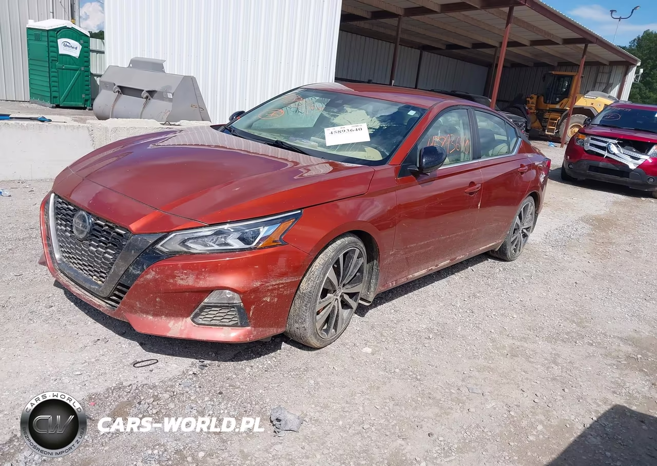 2022 Nissan Altima Sr Intelligent Awd VIN:1N4BL4CW1NN344329 - 2