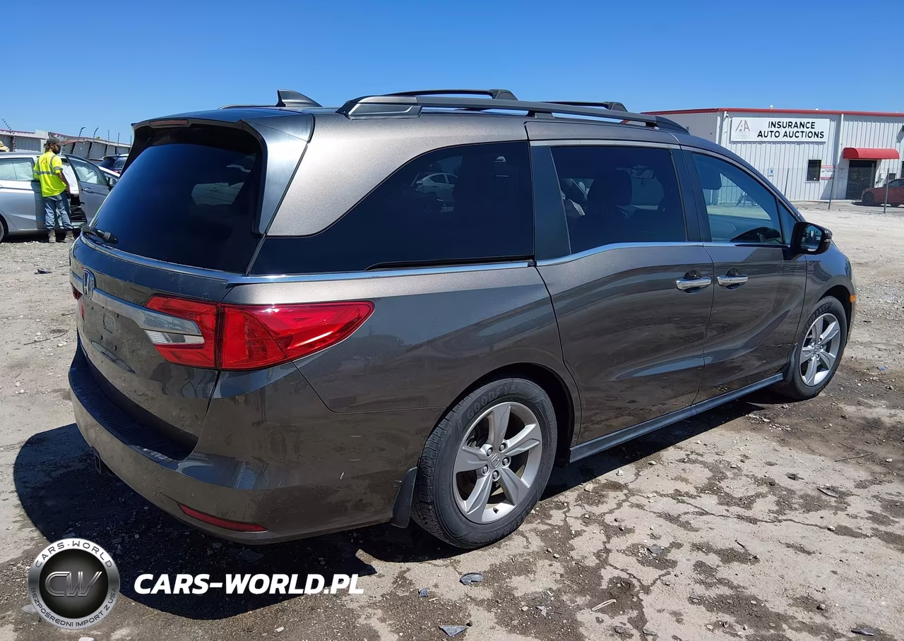 2020 Honda Odyssey Ex-L-Ex-L W-Navi Res VIN:5FNRL6H72LB020680 - 4