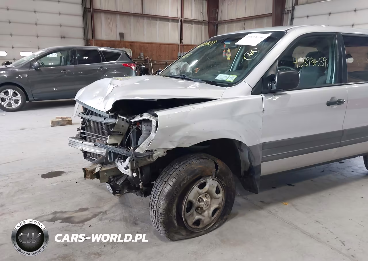 2005 Honda Pilot Lx VIN:2HKYF18165H554741 - 12