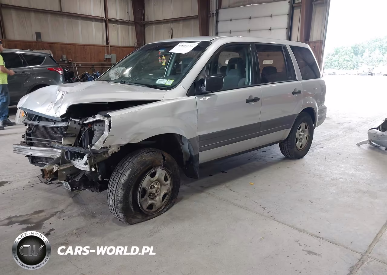 2005 Honda Pilot Lx VIN:2HKYF18165H554741 - 2
