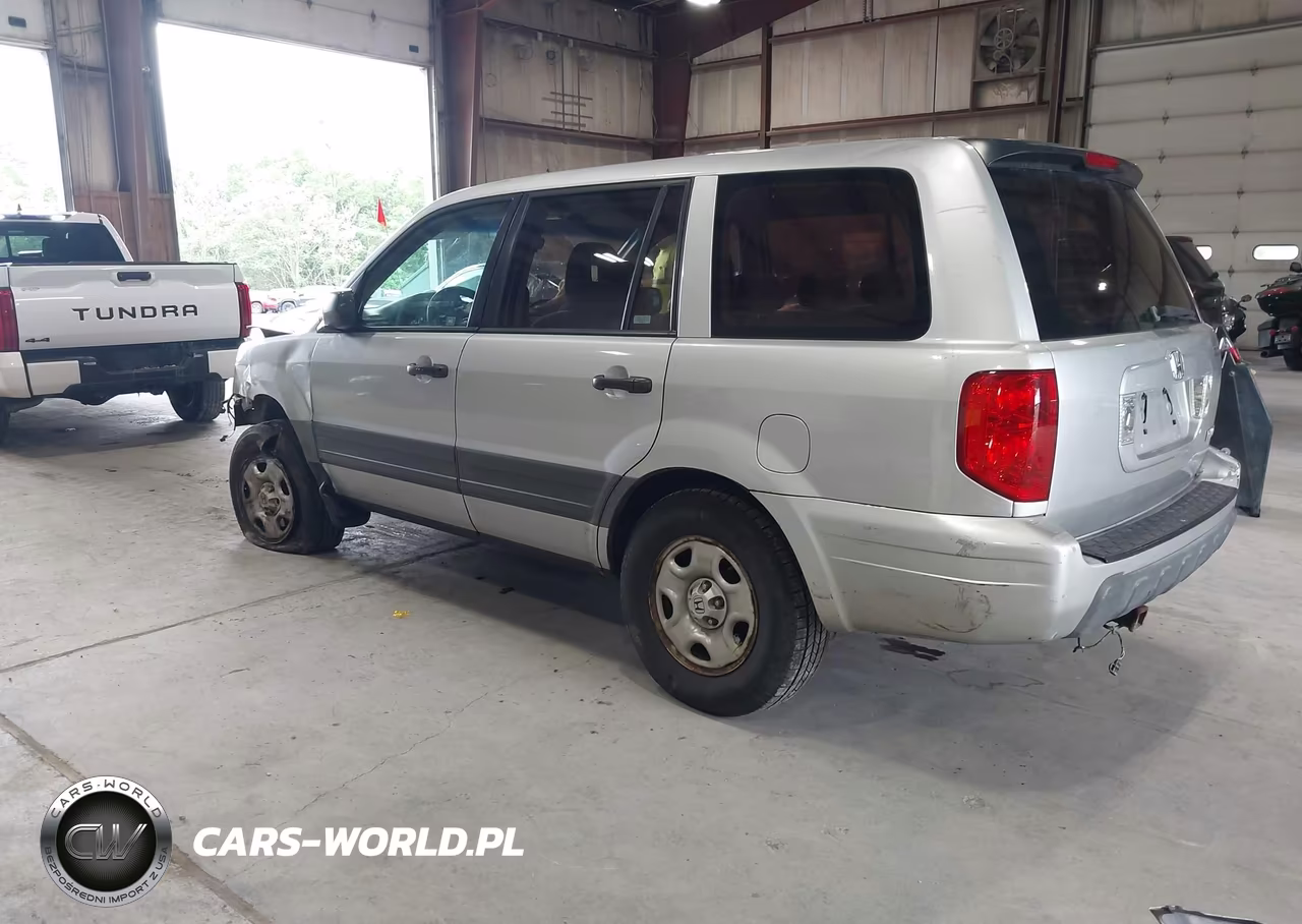 2005 Honda Pilot Lx VIN:2HKYF18165H554741 - 3