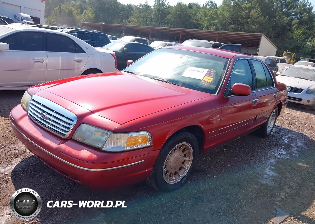 2000 Ford Crown Victoria Lx VIN:2FAFP74W8YX155010 - 2