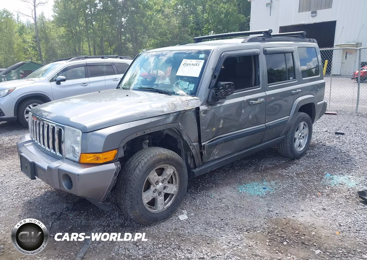 2007 Jeep Commander Sport VIN:1J8HG48K57C654165 - 2