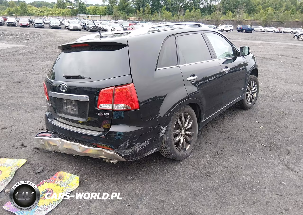 2013 Kia Sorento Sx V6 VIN:5XYKWDA23DG324669 - 4