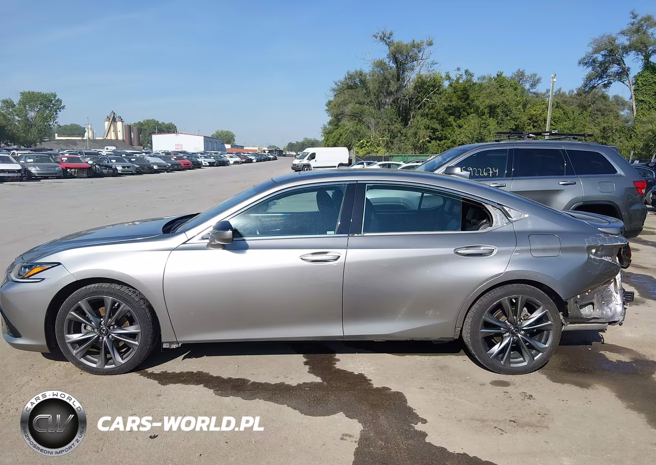 2020 Lexus Es 350 F Sport VIN:58AGZ1B13LU077673 - 15