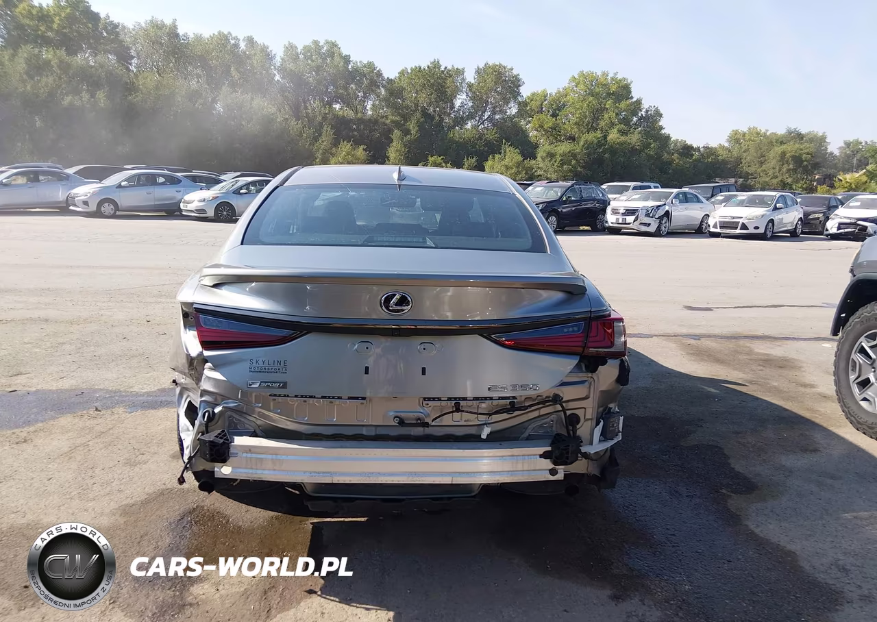 2020 Lexus Es 350 F Sport VIN:58AGZ1B13LU077673 - 17