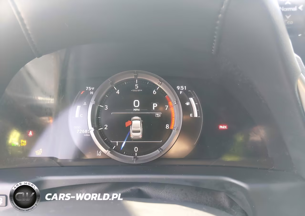 2020 Lexus Es 350 F Sport VIN:58AGZ1B13LU077673 - 7