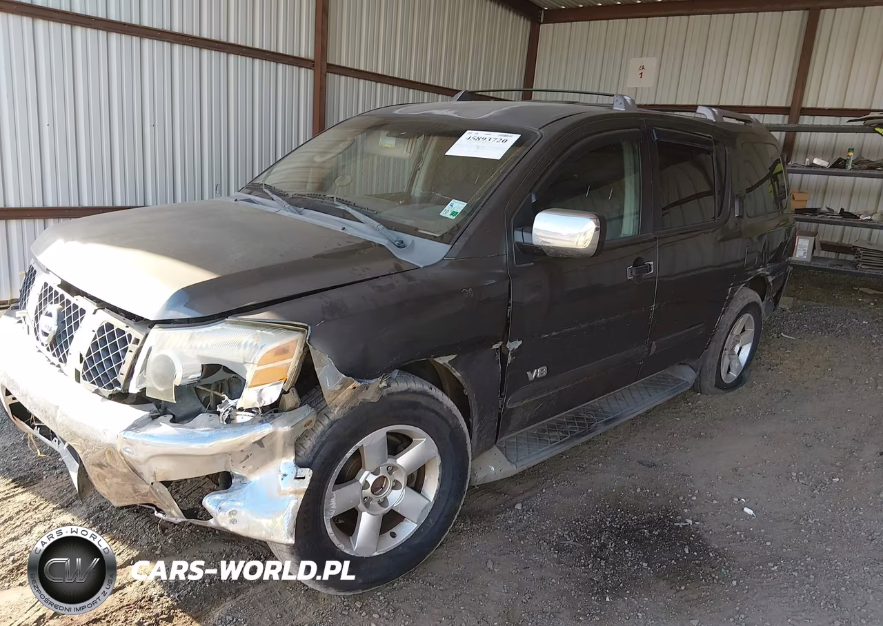 2006 Nissan Armada Se VIN:5N1AA08A06N739228 - 2