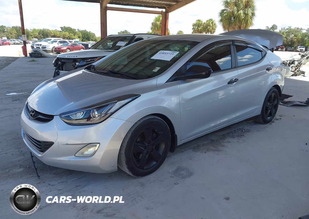 2012 Hyundai Elantra Gls (Ulsan Plant) VIN:KMHDH4AE6CU176068 - 2