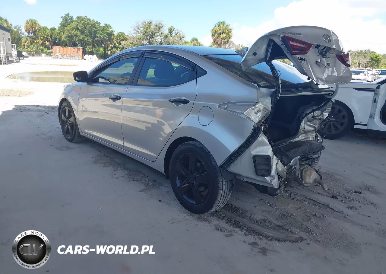 2012 Hyundai Elantra Gls (Ulsan Plant) VIN:KMHDH4AE6CU176068 - 3
