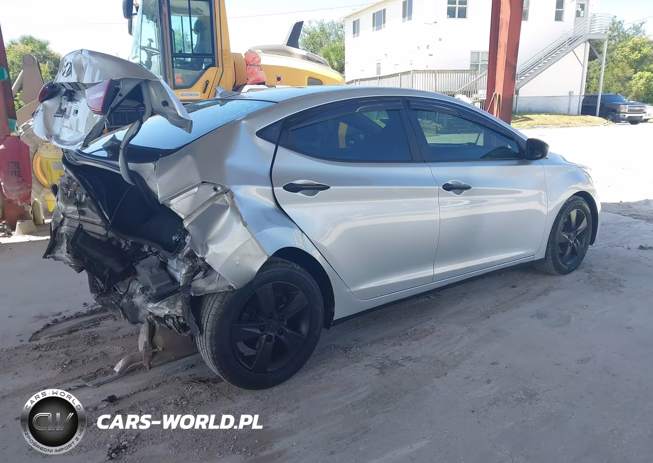 2012 Hyundai Elantra Gls (Ulsan Plant) VIN:KMHDH4AE6CU176068 - 4