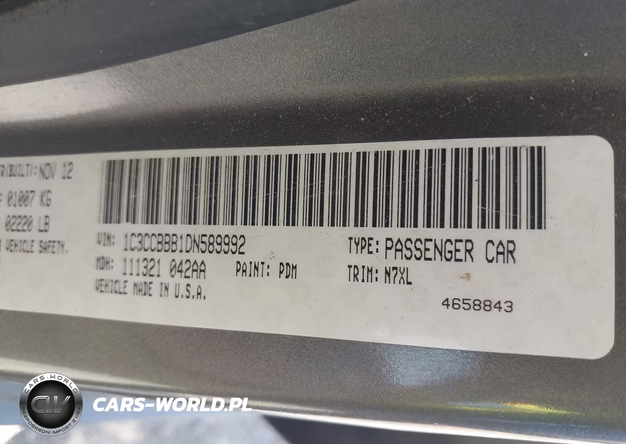 2013 Chrysler 200 Touring VIN:1C3CCBBB1DN589992 - 9