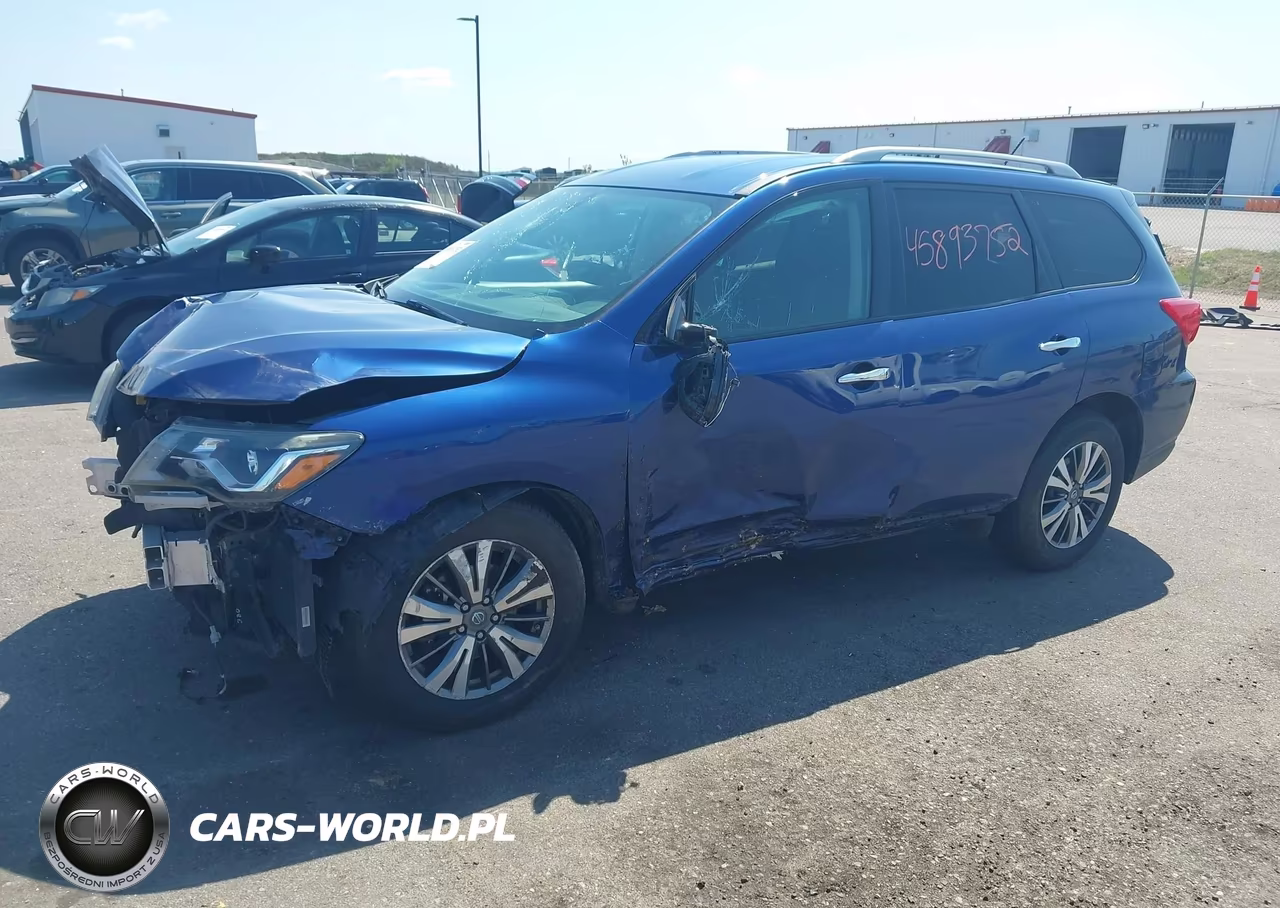 2018 Nissan Pathfinder Sv VIN:5N1DR2MM5JC653581 - 2