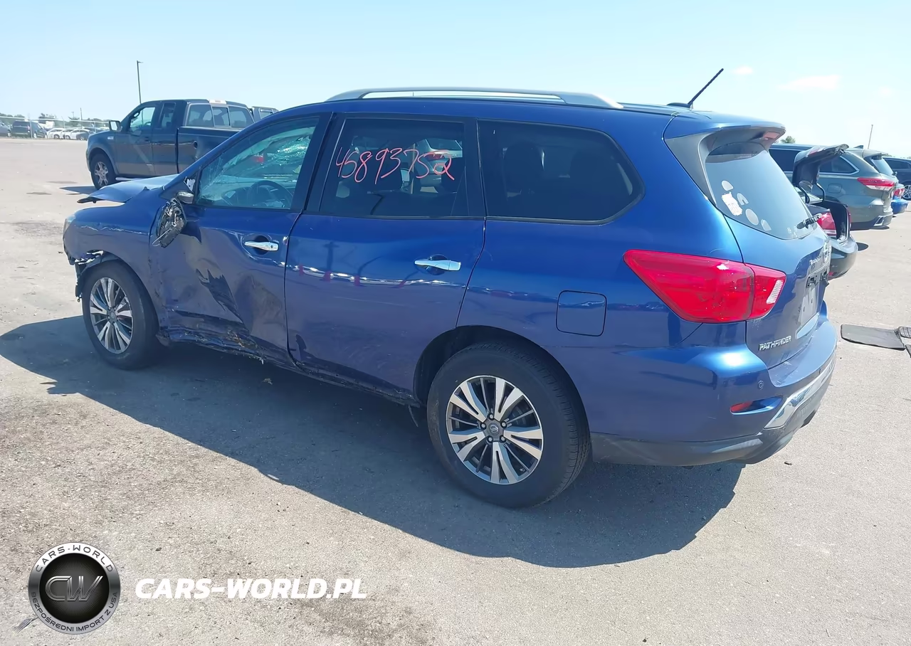 2018 Nissan Pathfinder Sv VIN:5N1DR2MM5JC653581 - 3