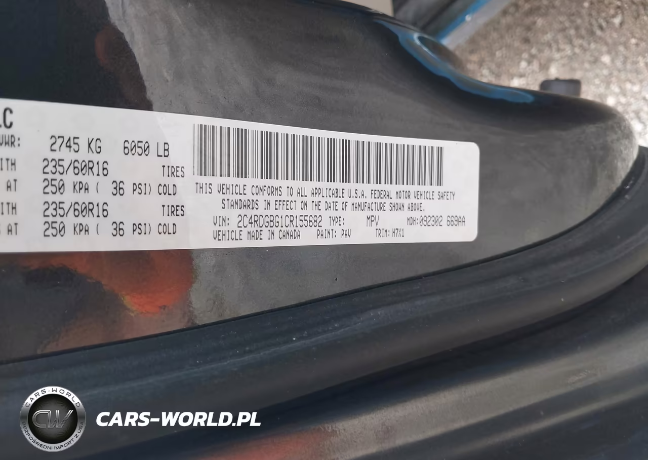 2012 Dodge Grand Caravan Se-Avp VIN:2C4RDGBG1CR155682 - 9
