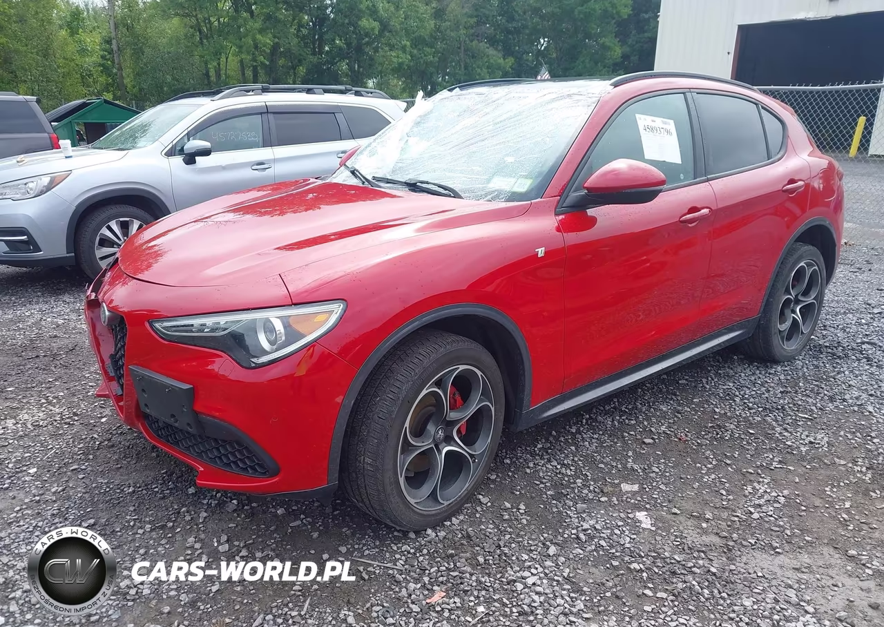 2022 Alfa Romeo Stelvio Ti Awd VIN:ZASPAKBN6N7D26603 - 2