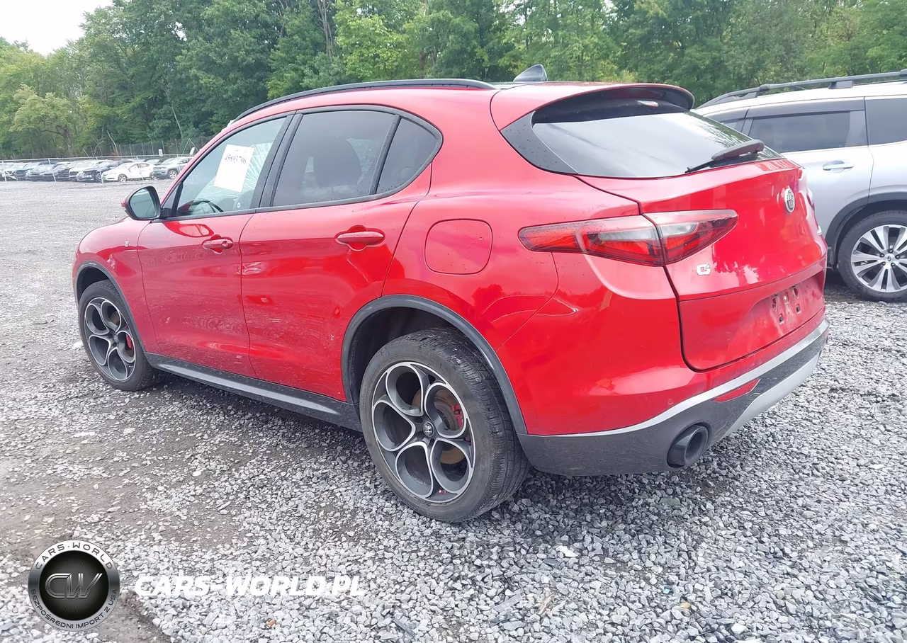 2022 Alfa Romeo Stelvio Ti Awd VIN:ZASPAKBN6N7D26603 - 3