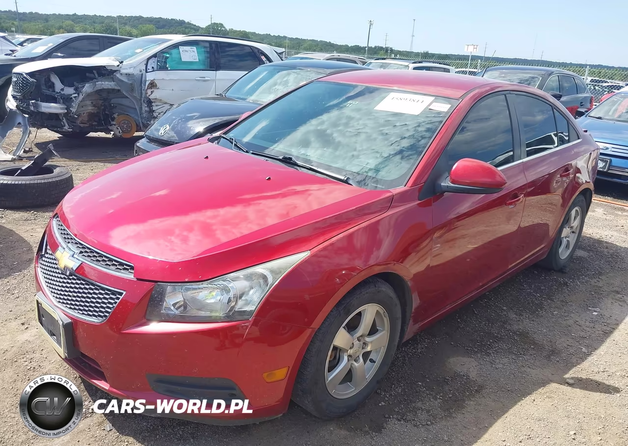 2012 Chevrolet Cruze 1Lt VIN:1G1PF5SC5C7347927 - 2