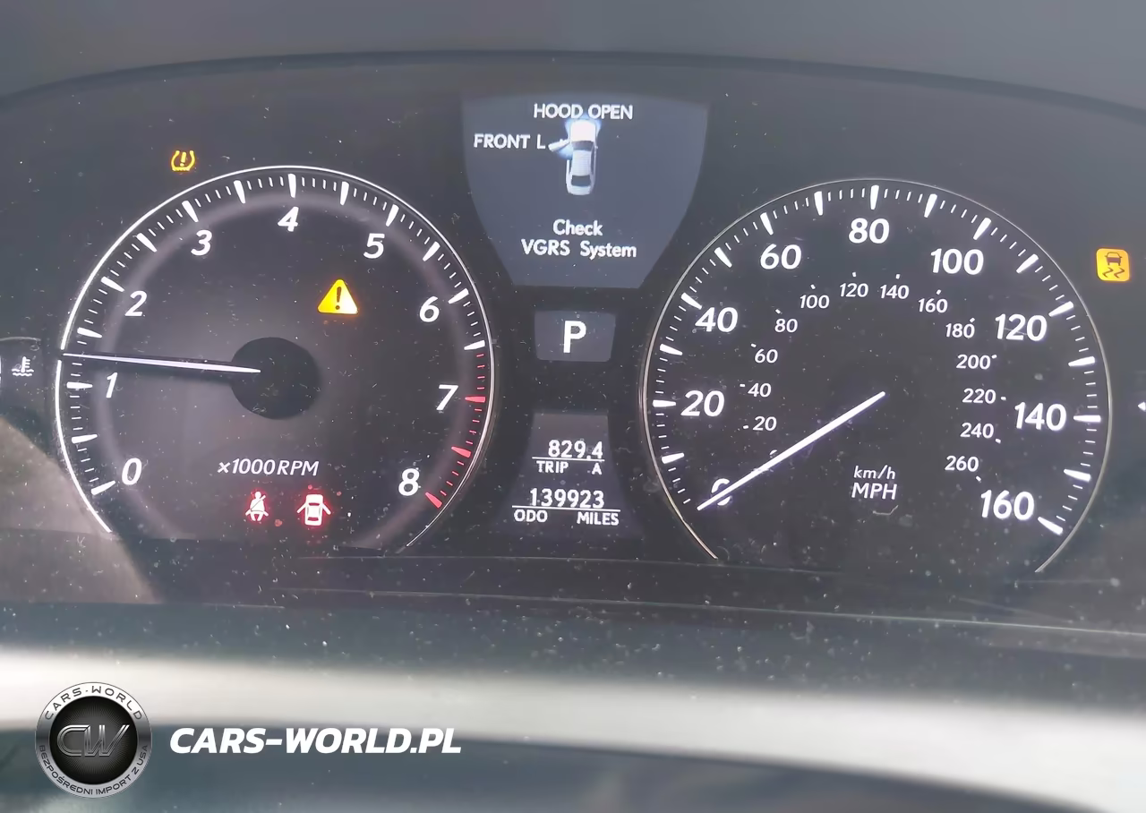2010 Lexus Ls 460 VIN:JTHCL5EF8A5006100 - 7