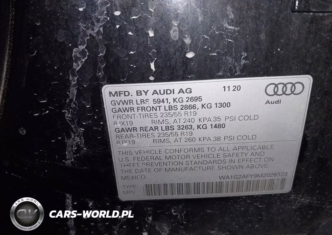 2021 Audi Q5 Premium 55 Tfsi E Quattro S Tronic VIN:WA1G2AFY9M2026323 - 9