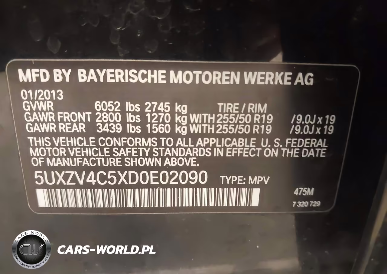 2013 BMW X5 xDrive35I-xDrive35I Premium-xDrive35I Sport Activity VIN:5UXZV4C5XD0E02090 - 9