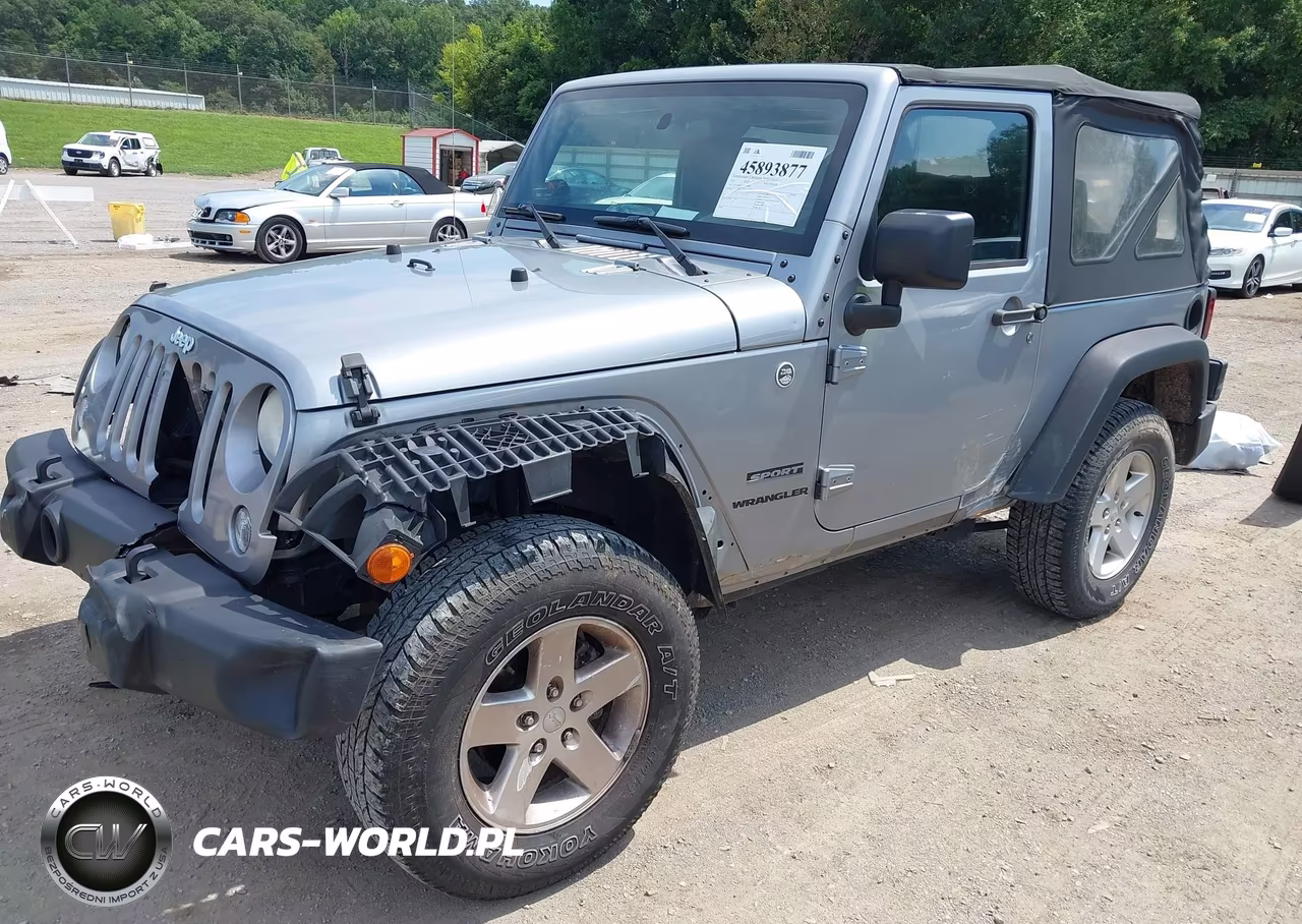2015 Jeep Wrangler Sport VIN:1C4AJWAGXFL506961 - 2