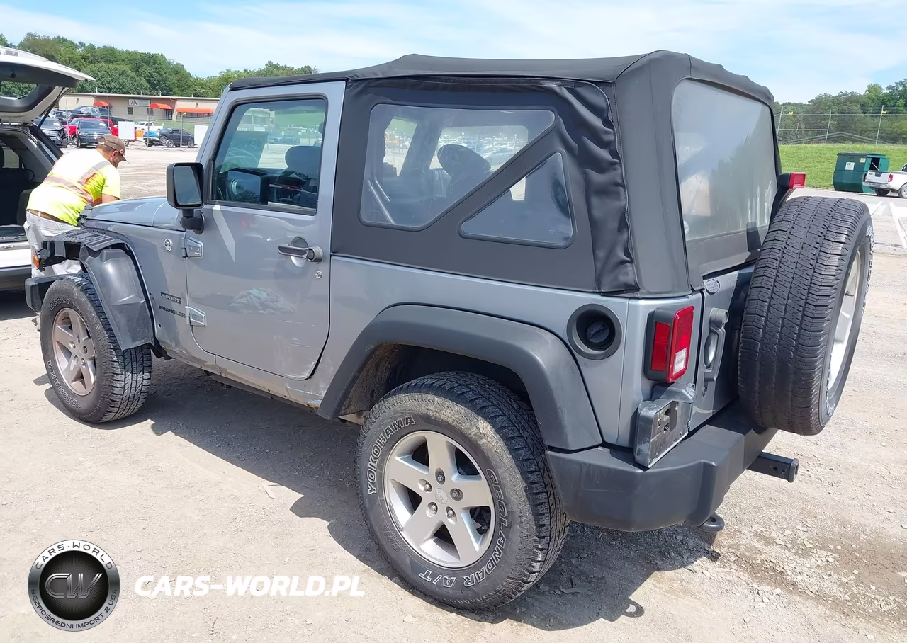 2015 Jeep Wrangler Sport VIN:1C4AJWAGXFL506961 - 3