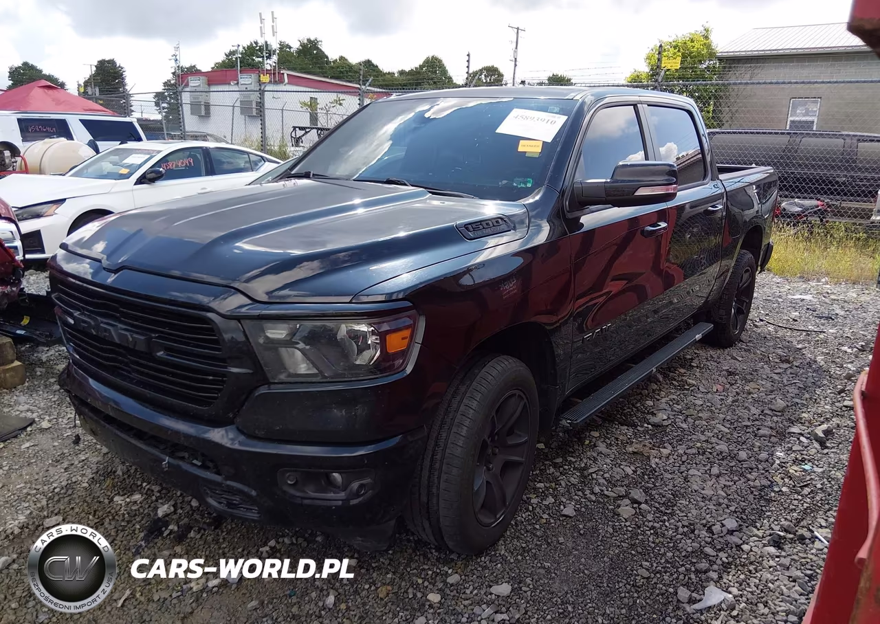2019 Ram 1500 Big Horn-Lone Star 4X4 5'7 Box VIN:1C6SRFFTXKN691926 - 2