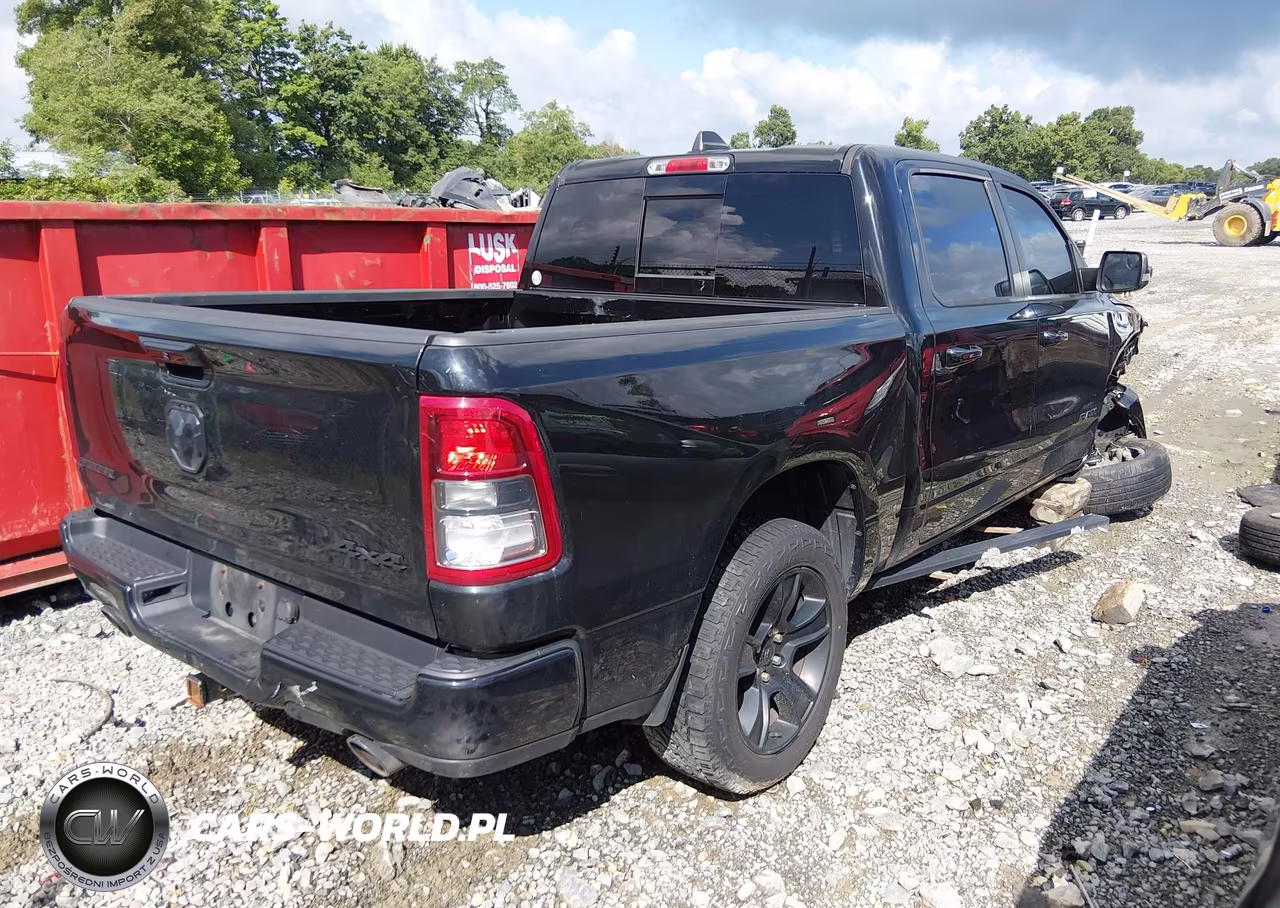 2019 Ram 1500 Big Horn-Lone Star 4X4 5'7 Box VIN:1C6SRFFTXKN691926 - 4