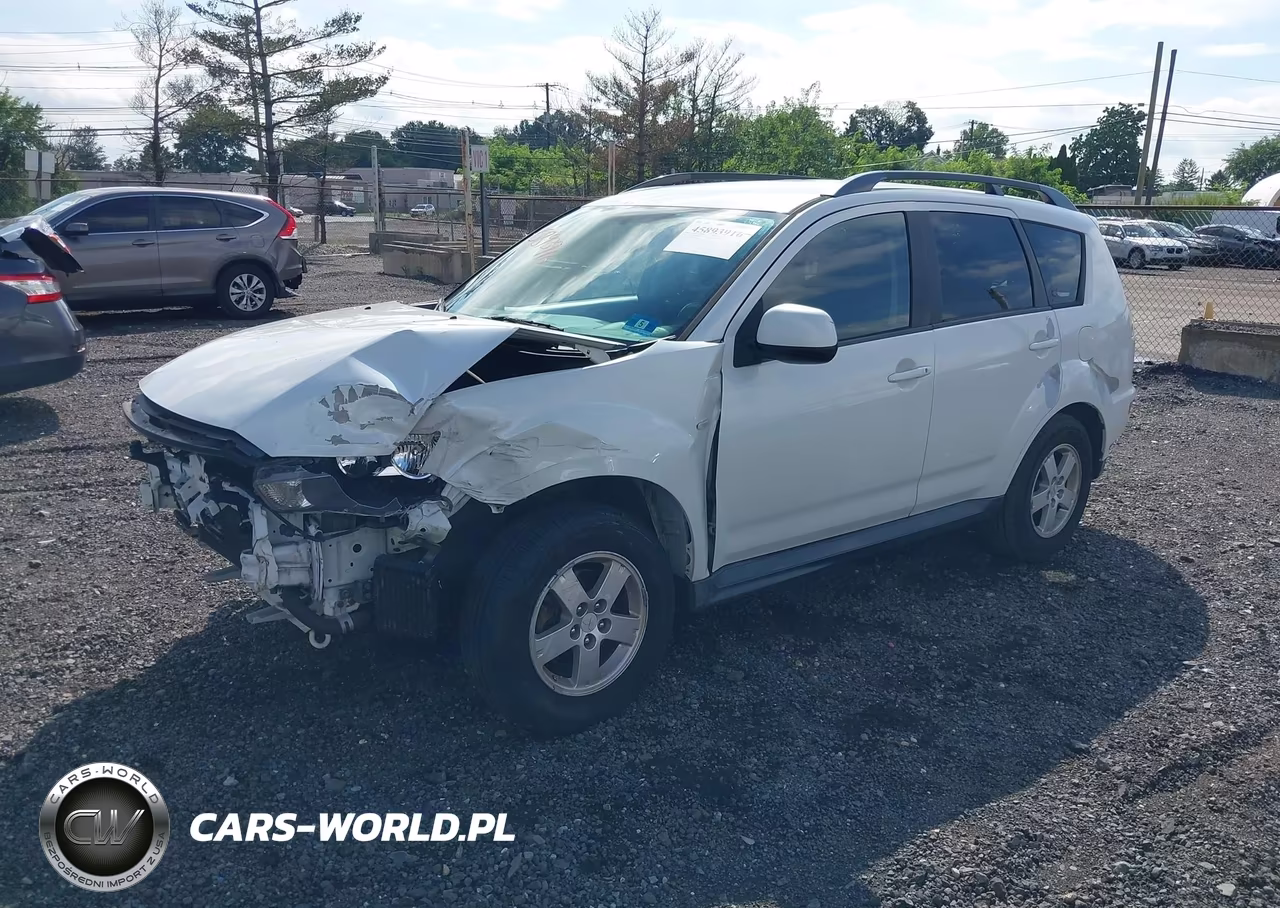 2010 Mitsubishi Outlander Es VIN:JA4AT2AW6AZ013983 - 2