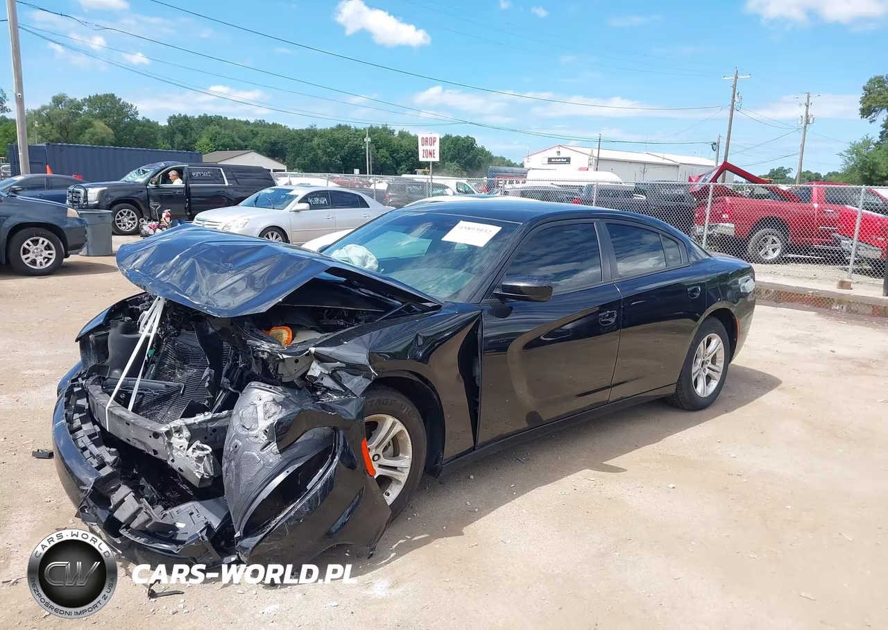 2022 Dodge Charger Sxt Rwd VIN:2C3CDXBG1NH247958 - 2