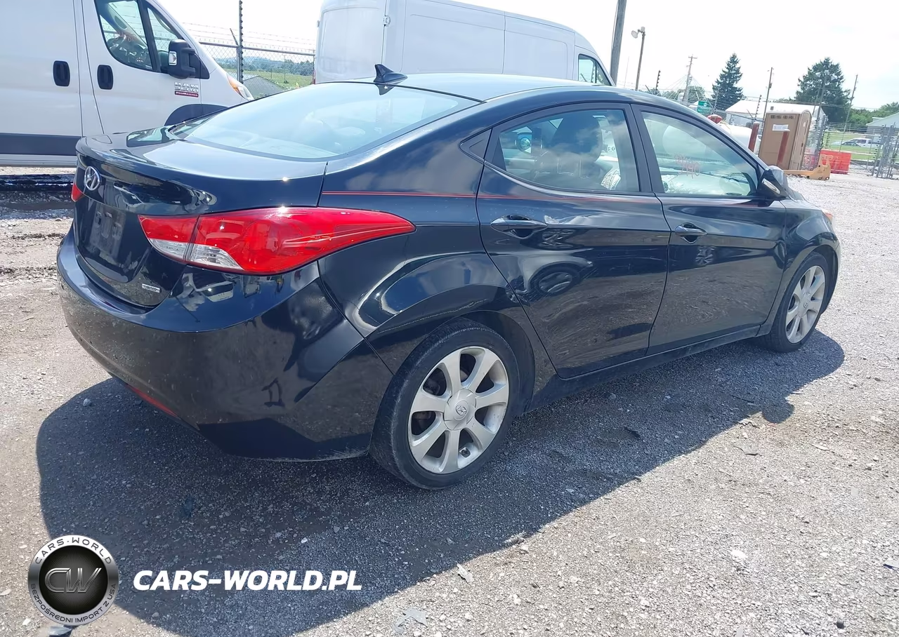 2011 Hyundai Elantra Limited VIN:5NPDH4AE5BH013540 - 4