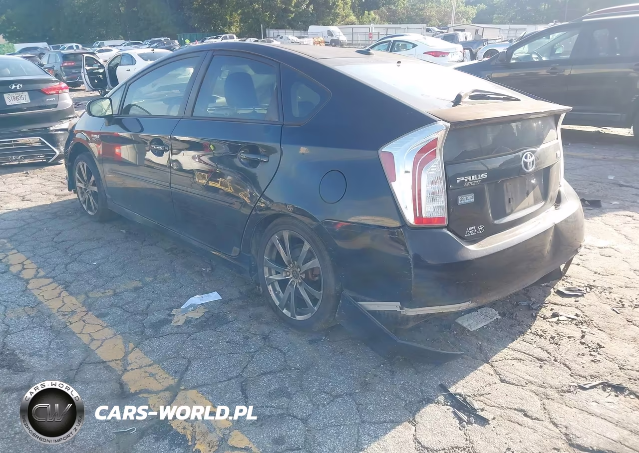 2013 Toyota Prius Three Se VIN:JTDKN3DU6D5570652 - 3