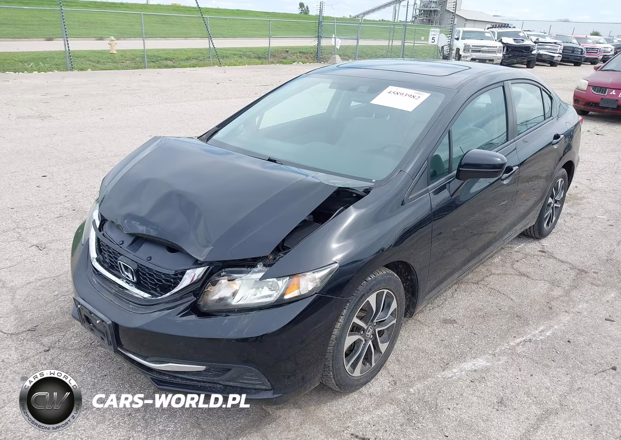 2015 Honda Civic Ex VIN:19XFB2F84FE221226 - 2